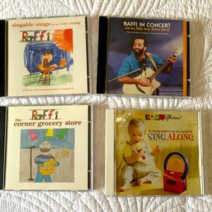 🌟4/$20 Raffi CDs (3) and Baby Reflections CD